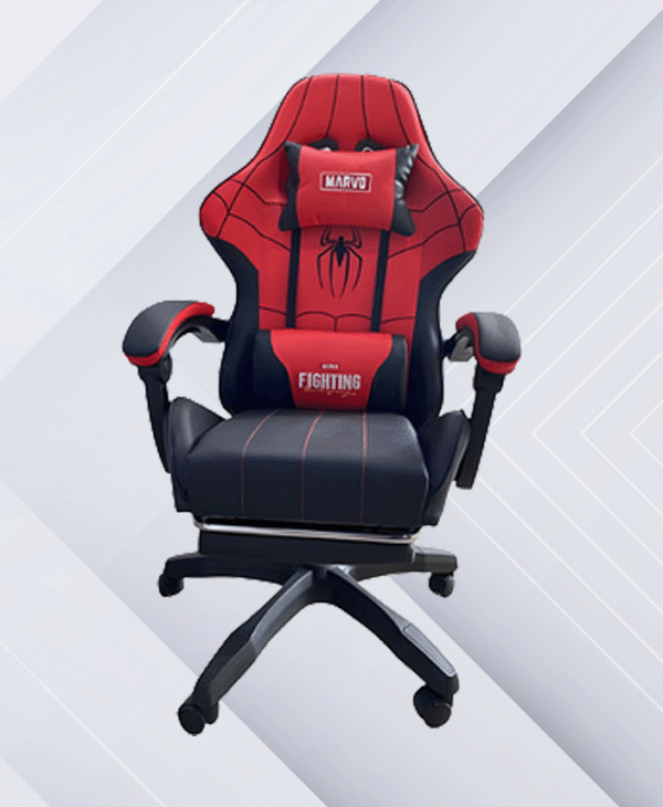 foto 1 SILLA MARVO CH-25 RD GAMING ROJA SPIDERMAN