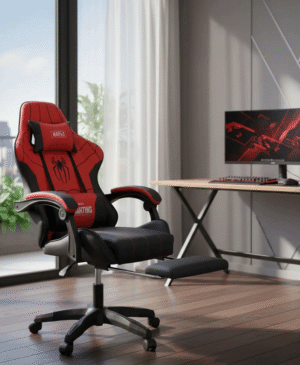 SILLA MARVO CH-25 RD GAMING ROJA SPIDERMAN