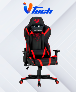 SILLA GAMER MT-CHR15 NEGRA-ROJA MEETION