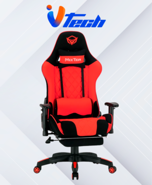 SILLA GAMER MT-CHR25 NEGRA-ROJA MEETION